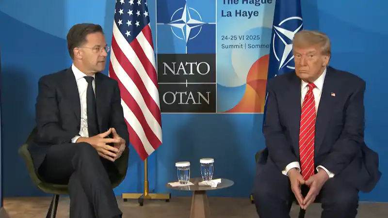 Общественность в шоке: шутка Рютте о Трампе вызывает бурные обсуждения Атырау