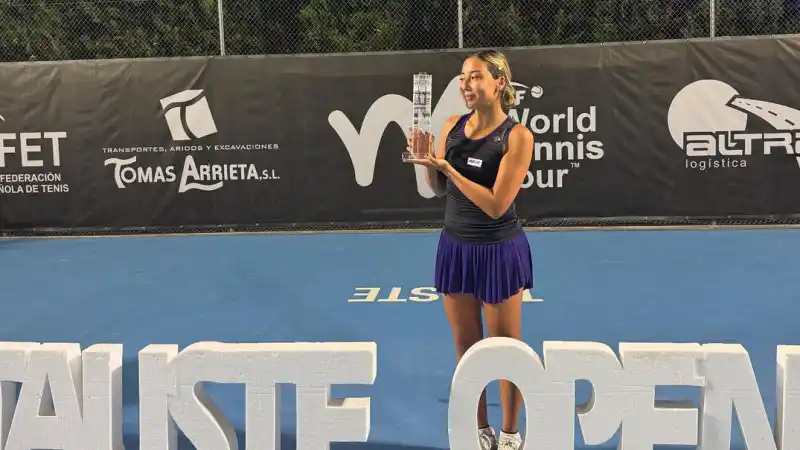 Зарина Дияс триумфально завершила турнир ITF W35 в Таусте, Испания, 15 октября 2023 года Атырау