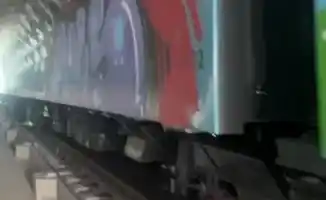 В Астане успешно удалили граффити с вагонов LRT: меры по восстановлению общественного транспорта