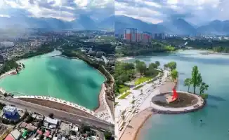 Сайран: озеро, которое обретает новую жизнь под объективом казахстанского фотографа