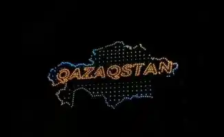 Небо Астаны озарится танцем дронов в честь стражей порядка