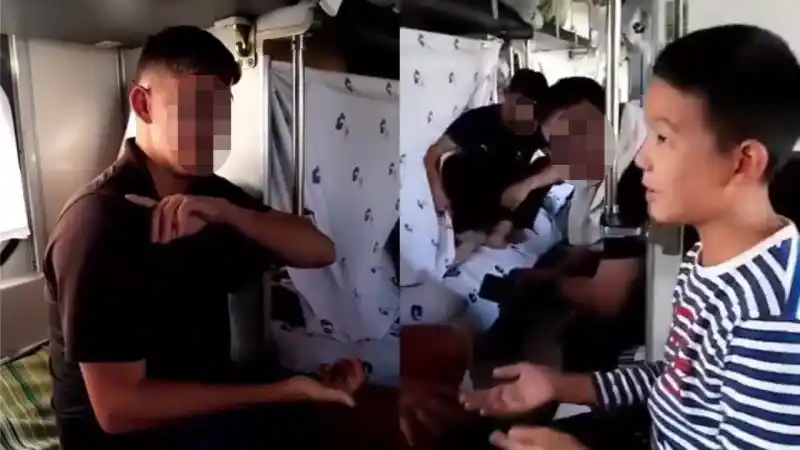 11-летний казахстанец покоряет сердца в поезде, общаясь с американским туристом на английском Атырау