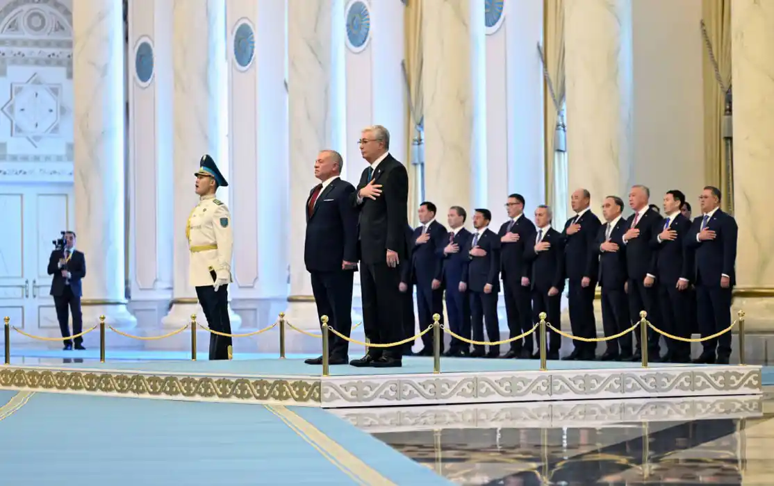 Абдалла II и Касым-Жомарт Токаев