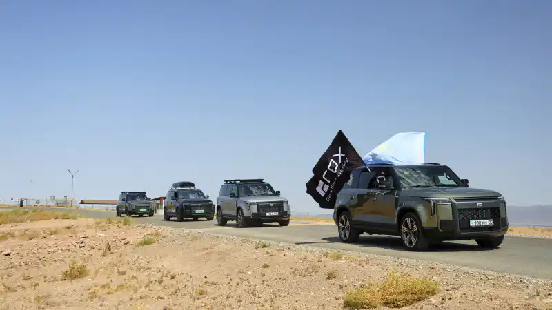 От Китая до Африки: автопробег ROX 01 в пути Атырау