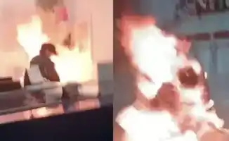 Самоподжог в алматинском аэропорту: мужчина в критическом состоянии
