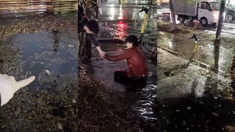 Акимат Алматы решает проблемы подтоплений, дорог и водоотведения после ливня Атырау