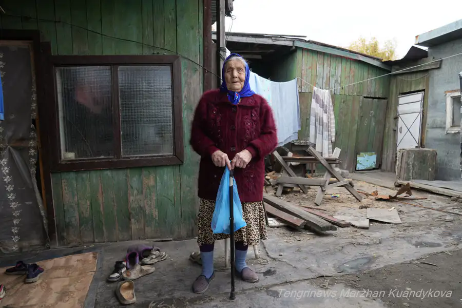 92-летняя Наиля Фатиховна, жительница Лесозавода. Фото: ©️ / Маржан Куандыкова