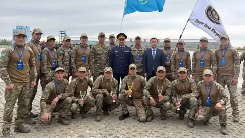 Серебро для казахстанских полицейских на турнире в Урумчи Атырау