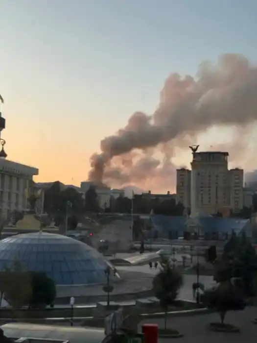 Пожар в здании Кабмина