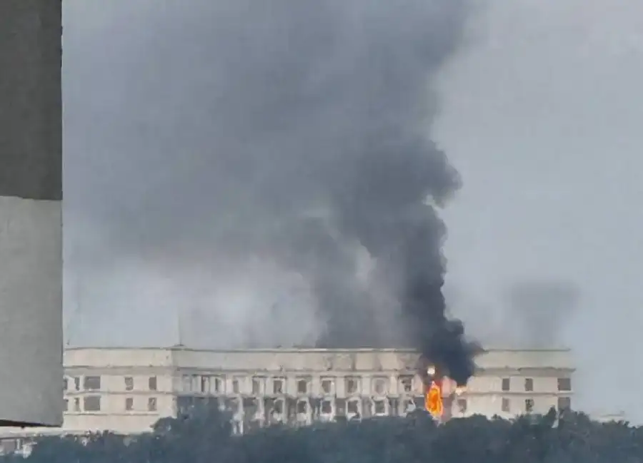 Пожар в Кабмине