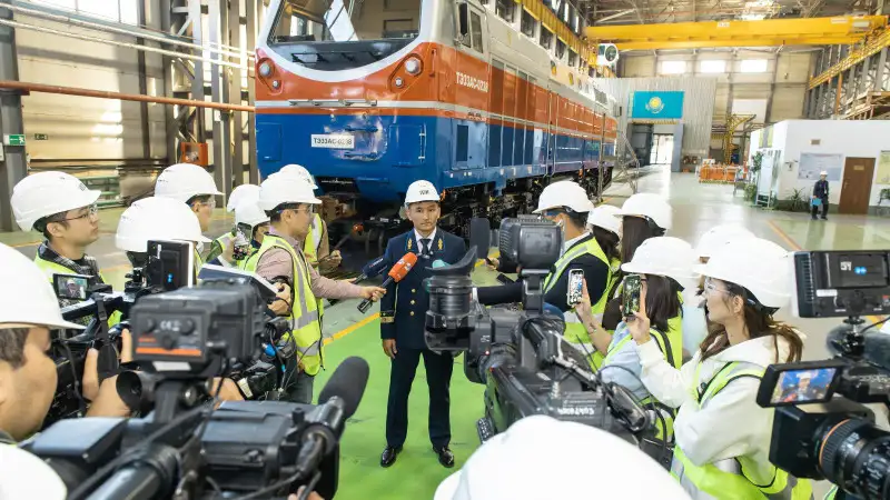 Пресс-тур в Астане: новые локомотивы КТЖ и Wabtec, планы по долгосрочному сотрудничеству Атырау