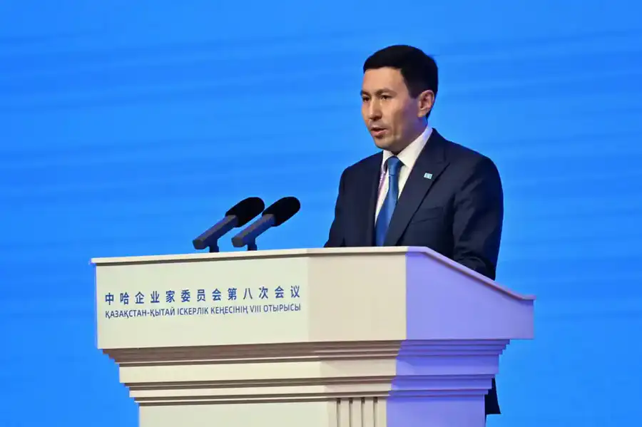 Председатель правления АО 'Самрук-Қазына' Нурлан Жакупов в Пекине