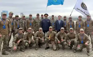 Серебро для казахстанских полицейских на турнире в Урумчи
