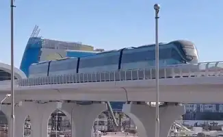 В Астане началось тестирование новых поездов легкорельсового транспорта (LRT): первые кадры уже в сети