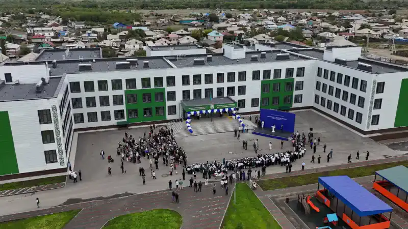 Открытие новой школы на 600 мест в Семее в рамках проекта 'Келешек мектептері' Атырау