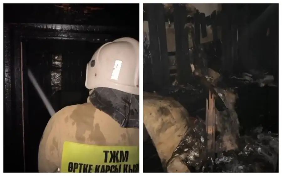 Пламя затушило уют: двое пострадавших в гостинице Атырау Атырау