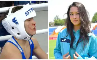 Шымкентская боксерша Элина Базарова завоевала золото на чемпионате Казахстана