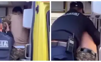 Дебош в машине скорой помощи в Атырау: местный житель в форме полиции создал угрозу для медиков и пациентов