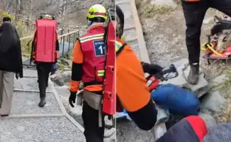 Drunken Tourist in Almaty Mountains Fights Friend and Insults Rescuers