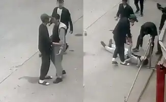 В Алматы зафиксирован случай уличного насилия: нападение на молодого человека попало на видео
