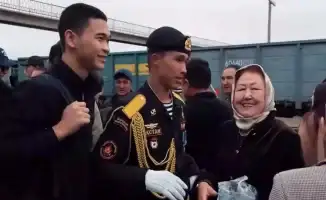 Морские пехотинцы Атырау: домой с честью и долгом