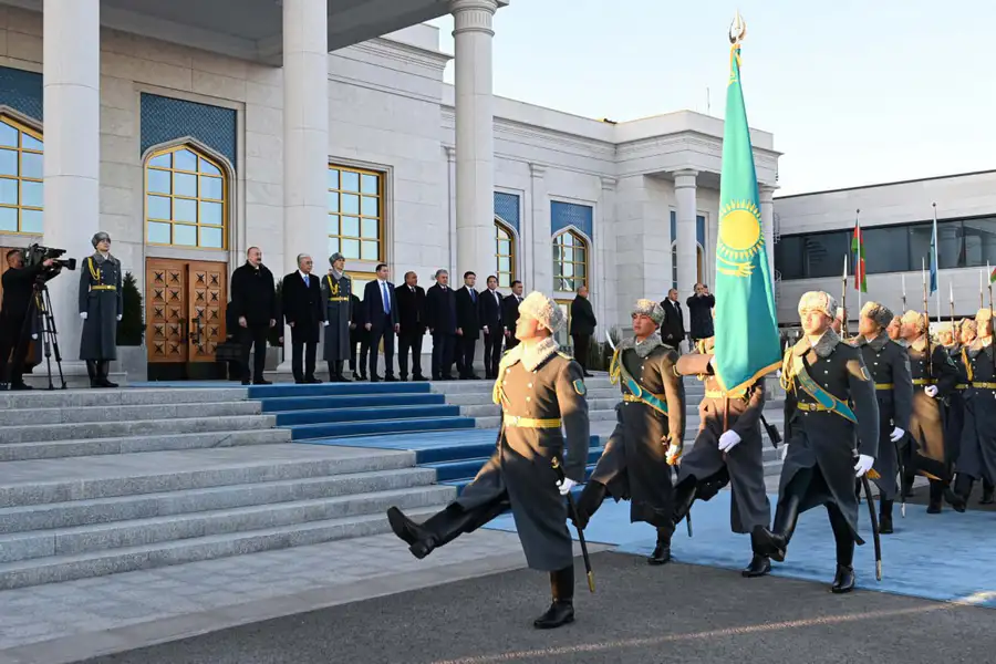 Визит Ильхама Алиева