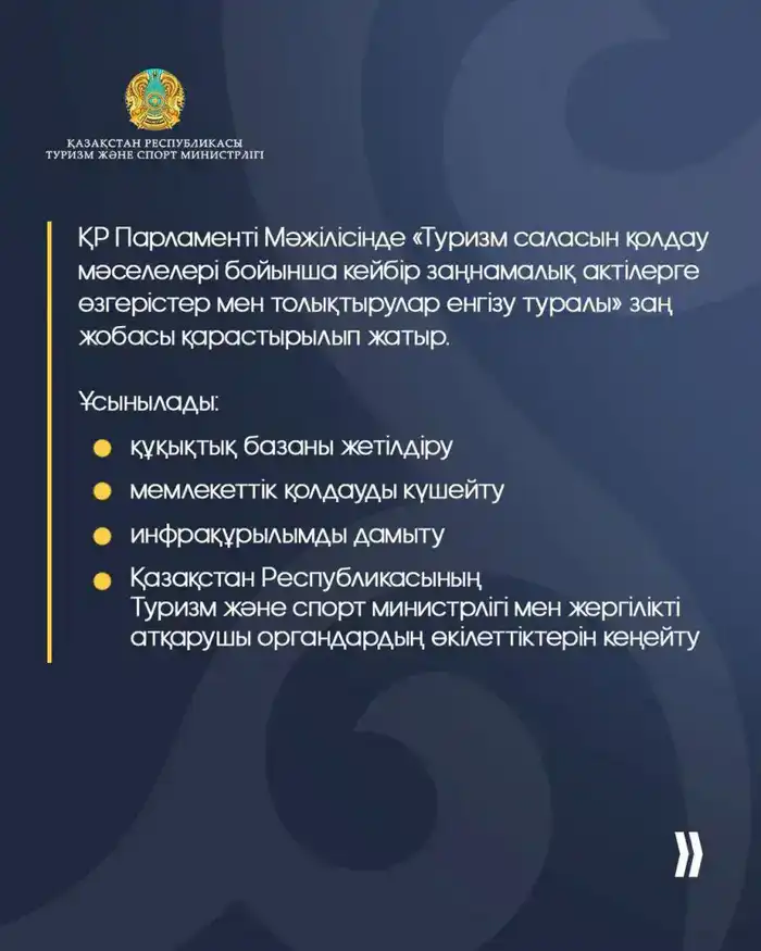 Новые изменения в законодательстве Казахстана: влияние на развитие туризма и качество услуг Атырау