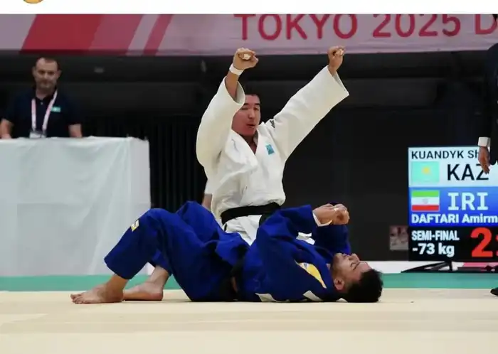 Куандык Шадияр чемпион Сурдолимпиады дзюдо весовая категория до 73 кг Атырау