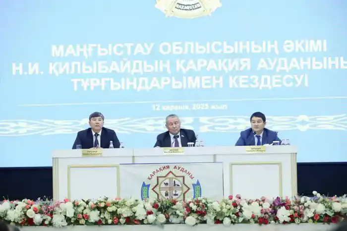 Нурдаулет Килыбай: В будущем Каракиянский район станет одним из самых развитых районов республики (9)