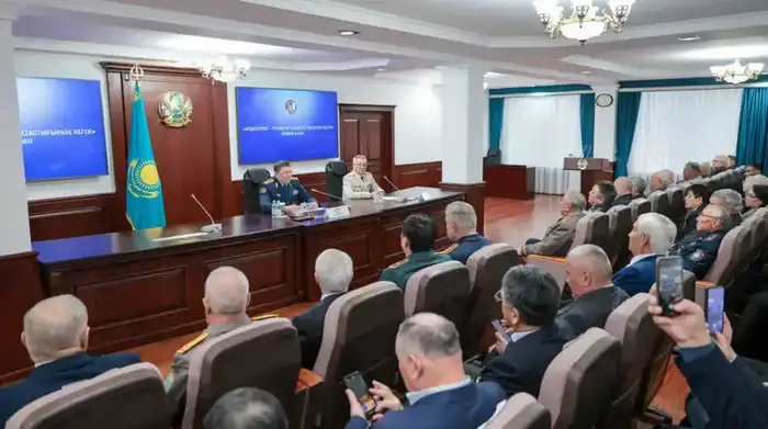 День ветеранов МВД 10 ноября уважение к службе Атырау