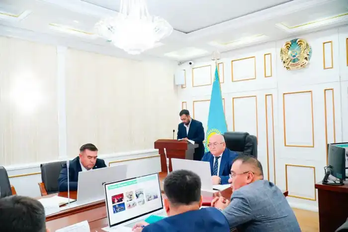 Заседание антитеррористической комиссии в Западно-Казахстанской области Атырау