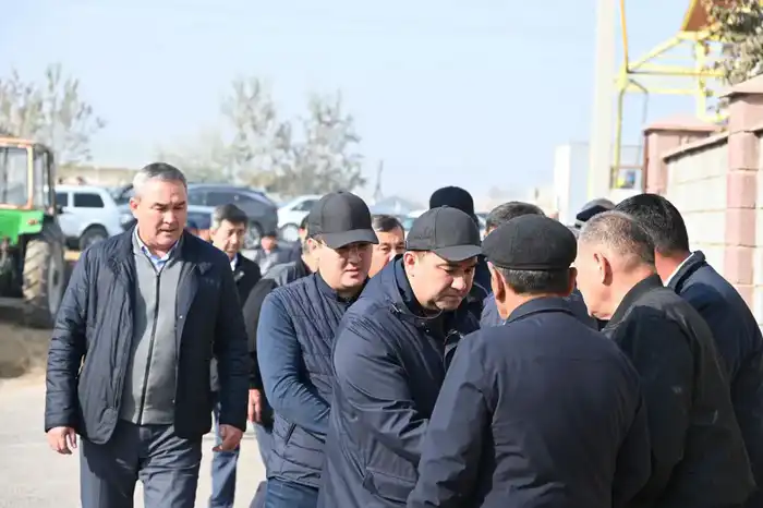 Аким Туркестанской области Нуралхан Кушеров посетил Жетысай после трагического пожара Атырау
