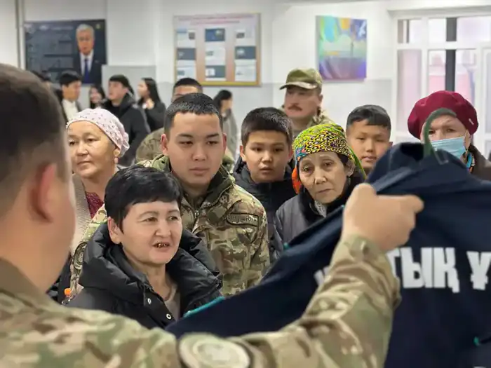 День открытых дверей в Туркестанской части Атырау