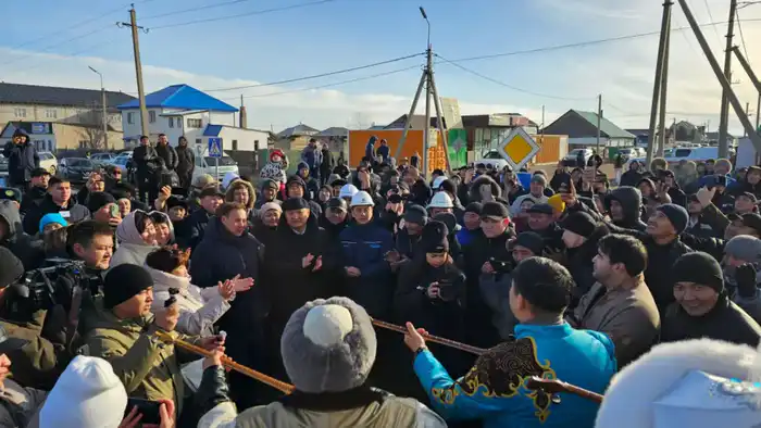 В Коянды началась подача природного газа Атырау