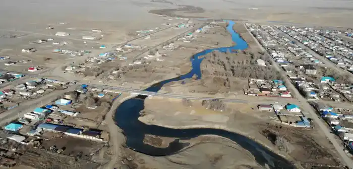 Новый мост в Актюбинской области на дороге Алга Токмансай Атырау