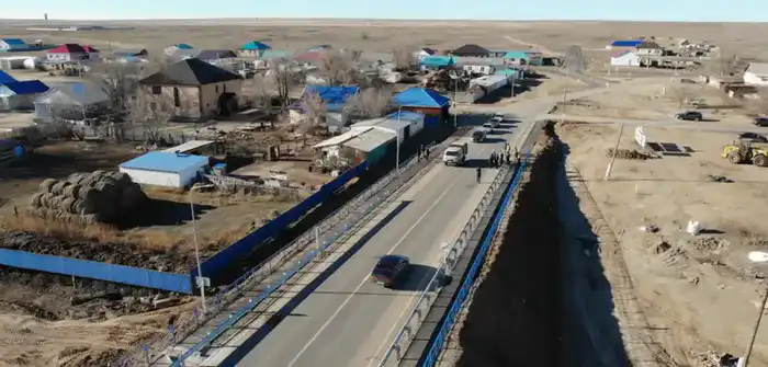 В Актюбинской области открыли новый мост на направлении «Алга – Токмансай». (3)