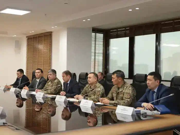 Встреча МЧС Казахстана и делегации Посольства Германии обсуждение сотрудничества в чрезвычайных ситуациях Атырау