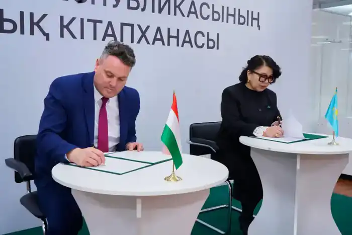 Подписание меморандума о сотрудничестве между Национальной библиотекой Казахстана и Генеральным консульством Венгрии: новые возможности для культурного обмена Атырау