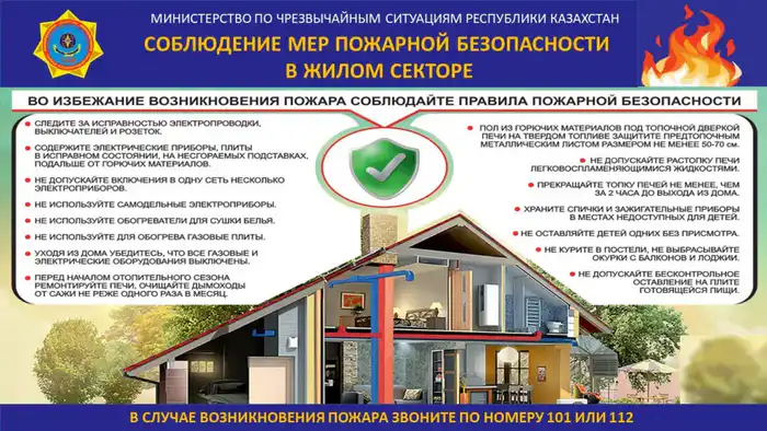 Огонь безопасности: зажги примером в своем доме! Атырау