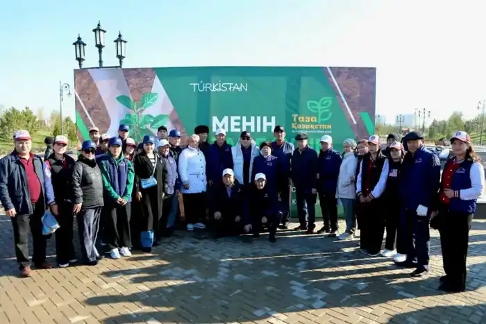 Зеленый дождь: в Туркестане высадили 1300 новых деревьев для будущих поколений Атырау