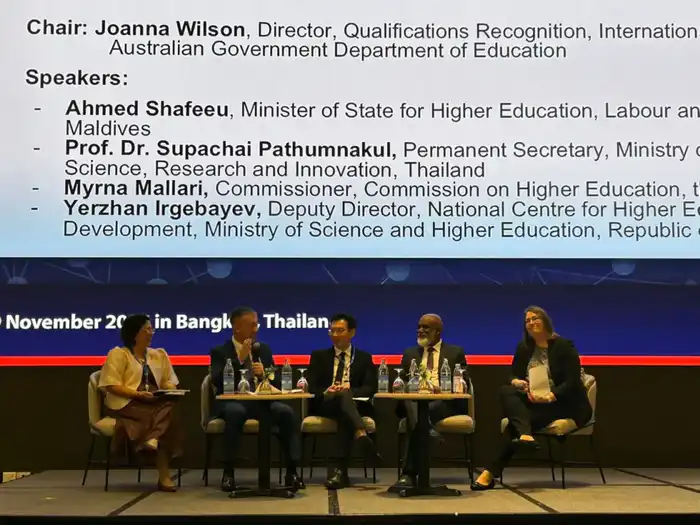 Казахстан активно участвует в международном сотрудничестве по признанию квалификаций на сессиях UNESCO, подчеркивая важность цифровизации и региональных связей. Атырау