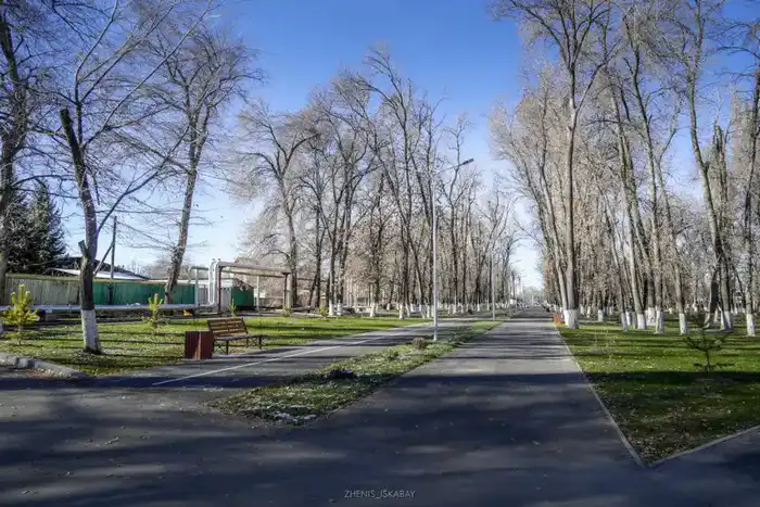 «Таза Қазақстан»: построен новый парк в селе Карабулак области Жетісу (8)
