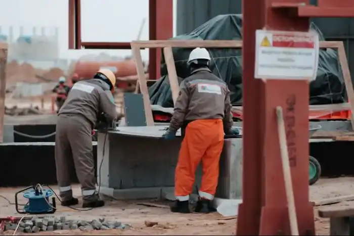 На Кашагане продолжается строительство газоперерабатывающего завода: более 2 тысяч специалистов на площадке Атырау