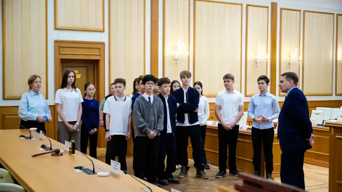 Экскурсия в Конституционном Суде для студентов Астаны Атырау