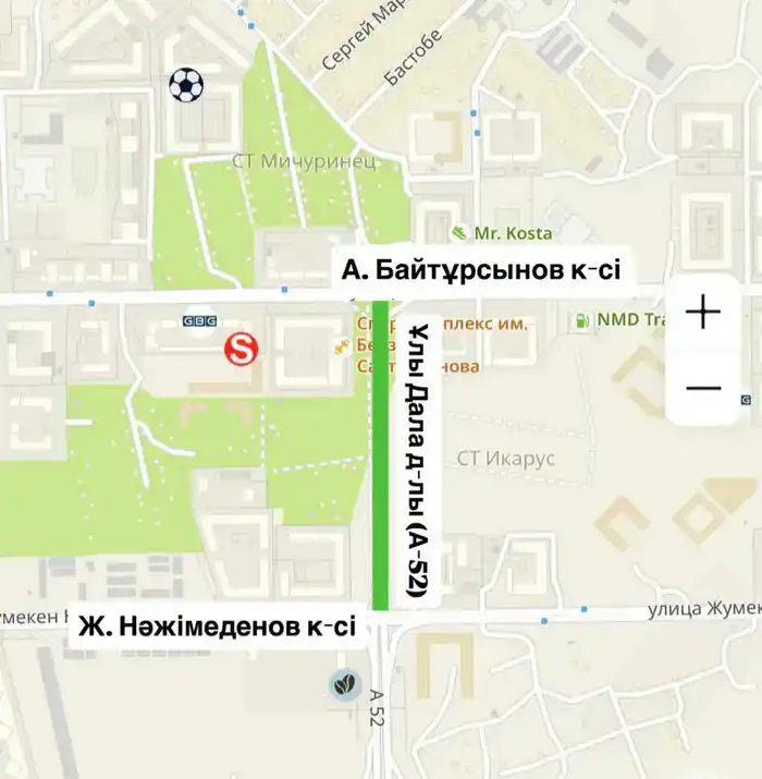 Новый поток жизни: проспект Улы Дала вновь открыт для движения в Астане Атырау