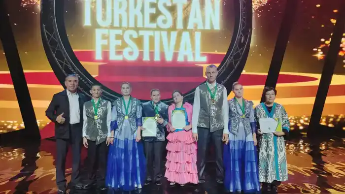 Artistic Ensemble from Karakolyn Region Wins First Place at International Turkestan Music Festival Атырау