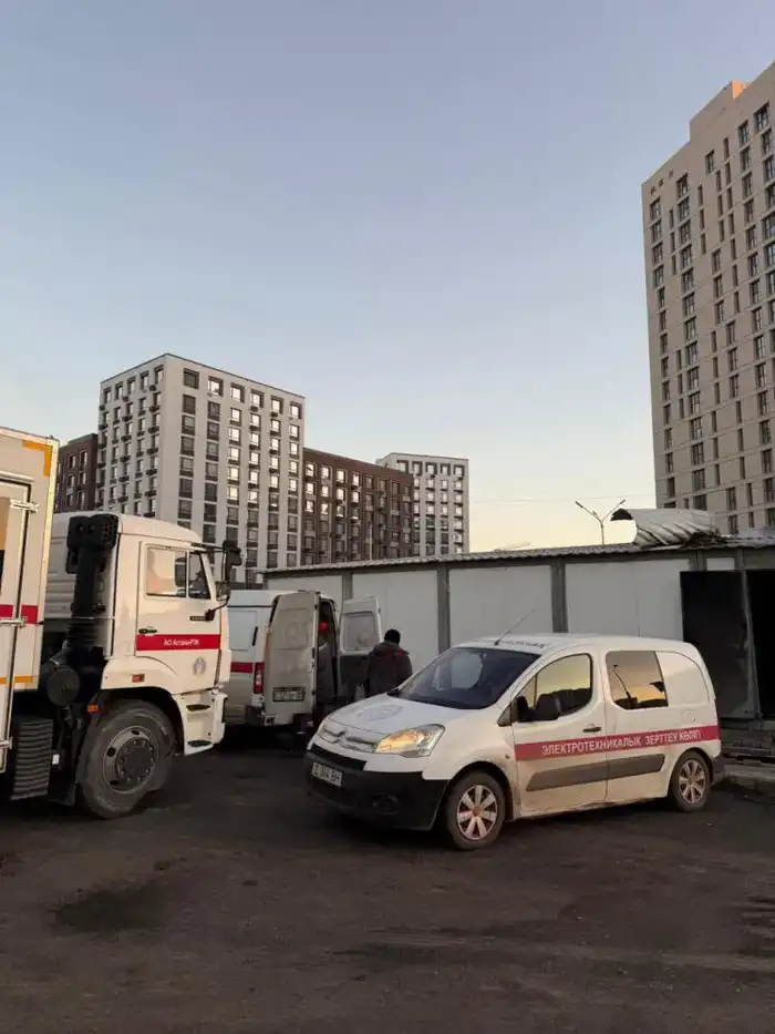 Восстановление электроснабжения в пяти жилых комплексах Атырау