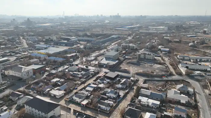 Район Кирпичный, Астана, съемка с дрона