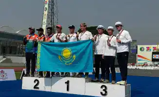 Стрела в цель: Казахстан завоевал золотую медаль на чемпионате Азии по блочному луку