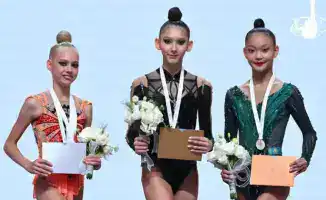 Успехи юных спортсменок как показатель роста гимнастики в Казахстане